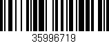 Código de barras (EAN, GTIN, SKU, ISBN): '35996719'