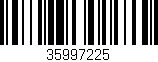 Código de barras (EAN, GTIN, SKU, ISBN): '35997225'