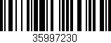Código de barras (EAN, GTIN, SKU, ISBN): '35997230'