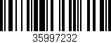 Código de barras (EAN, GTIN, SKU, ISBN): '35997232'