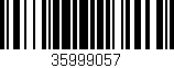 Código de barras (EAN, GTIN, SKU, ISBN): '35999057'