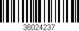 Código de barras (EAN, GTIN, SKU, ISBN): '36024237'