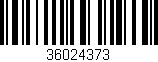 Código de barras (EAN, GTIN, SKU, ISBN): '36024373'
