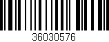 Código de barras (EAN, GTIN, SKU, ISBN): '36030576'