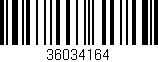 Código de barras (EAN, GTIN, SKU, ISBN): '36034164'