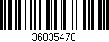 Código de barras (EAN, GTIN, SKU, ISBN): '36035470'