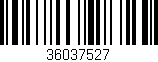 Código de barras (EAN, GTIN, SKU, ISBN): '36037527'