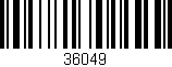 Código de barras (EAN, GTIN, SKU, ISBN): '36049'