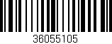 Código de barras (EAN, GTIN, SKU, ISBN): '36055105'