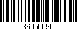 Código de barras (EAN, GTIN, SKU, ISBN): '36056096'