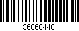 Código de barras (EAN, GTIN, SKU, ISBN): '36060448'