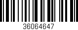 Código de barras (EAN, GTIN, SKU, ISBN): '36064647'