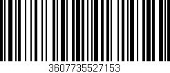 Código de barras (EAN, GTIN, SKU, ISBN): '3607735527153'
