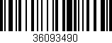 Código de barras (EAN, GTIN, SKU, ISBN): '36093490'