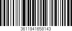 Código de barras (EAN, GTIN, SKU, ISBN): '3611941658143'