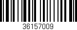 Código de barras (EAN, GTIN, SKU, ISBN): '36157009'