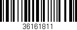Código de barras (EAN, GTIN, SKU, ISBN): '36161811'