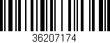 Código de barras (EAN, GTIN, SKU, ISBN): '36207174'