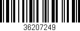 Código de barras (EAN, GTIN, SKU, ISBN): '36207249'