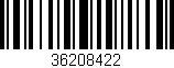 Código de barras (EAN, GTIN, SKU, ISBN): '36208422'