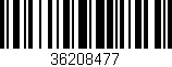 Código de barras (EAN, GTIN, SKU, ISBN): '36208477'