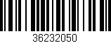 Código de barras (EAN, GTIN, SKU, ISBN): '36232050'