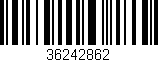 Código de barras (EAN, GTIN, SKU, ISBN): '36242862'