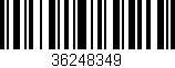 Código de barras (EAN, GTIN, SKU, ISBN): '36248349'