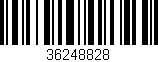 Código de barras (EAN, GTIN, SKU, ISBN): '36248828'