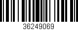 Código de barras (EAN, GTIN, SKU, ISBN): '36249069'