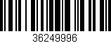 Código de barras (EAN, GTIN, SKU, ISBN): '36249996'