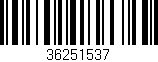Código de barras (EAN, GTIN, SKU, ISBN): '36251537'