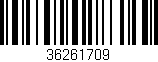Código de barras (EAN, GTIN, SKU, ISBN): '36261709'