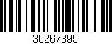 Código de barras (EAN, GTIN, SKU, ISBN): '36267395'