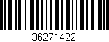 Código de barras (EAN, GTIN, SKU, ISBN): '36271422'