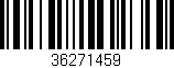 Código de barras (EAN, GTIN, SKU, ISBN): '36271459'