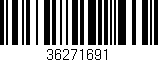 Código de barras (EAN, GTIN, SKU, ISBN): '36271691'
