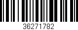 Código de barras (EAN, GTIN, SKU, ISBN): '36271782'