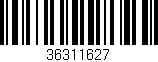 Código de barras (EAN, GTIN, SKU, ISBN): '36311627'