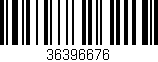 Código de barras (EAN, GTIN, SKU, ISBN): '36396676'