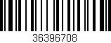 Código de barras (EAN, GTIN, SKU, ISBN): '36396708'
