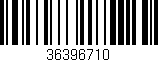 Código de barras (EAN, GTIN, SKU, ISBN): '36396710'