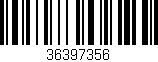 Código de barras (EAN, GTIN, SKU, ISBN): '36397356'
