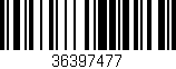 Código de barras (EAN, GTIN, SKU, ISBN): '36397477'