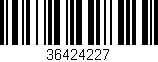 Código de barras (EAN, GTIN, SKU, ISBN): '36424227'