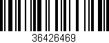 Código de barras (EAN, GTIN, SKU, ISBN): '36426469'