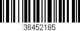 Código de barras (EAN, GTIN, SKU, ISBN): '36452185'