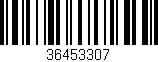 Código de barras (EAN, GTIN, SKU, ISBN): '36453307'