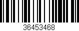 Código de barras (EAN, GTIN, SKU, ISBN): '36453468'