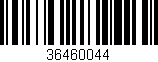 Código de barras (EAN, GTIN, SKU, ISBN): '36460044'